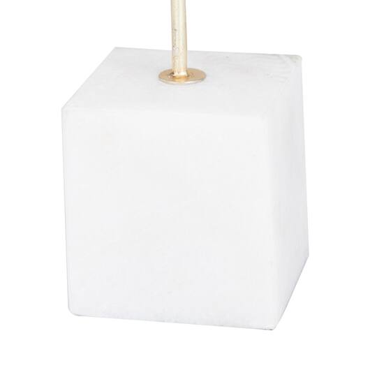 CosmoLiving by Cosmopolitan Gold Marble Contemporary Sculpture